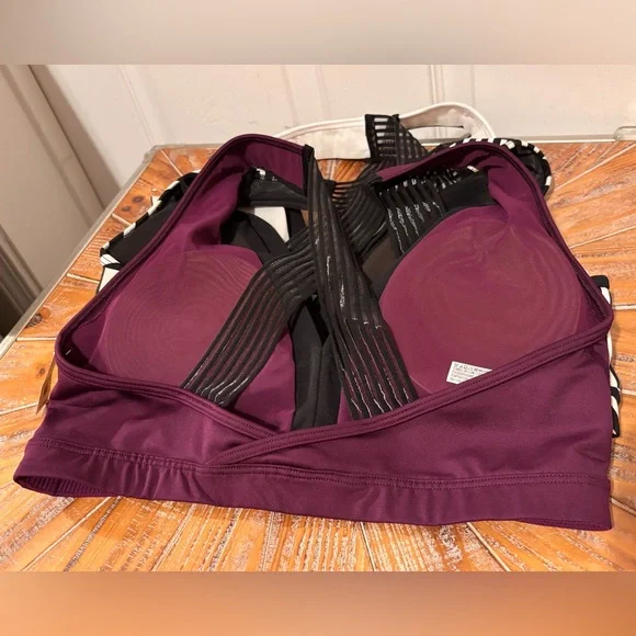 NWT Victoria’s Secret Mesh Detail Sports Bra Sz M - Picture 6 of 10